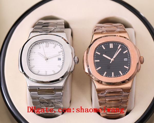 

2020 boss sport nautilus men business watches rose gold wristwatches pp mens watch d2062, Slivery;black