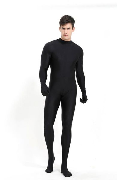

catsuit costumes speerise black full body zentai lycra spandex unitards men one piece second skin women tights costumes1