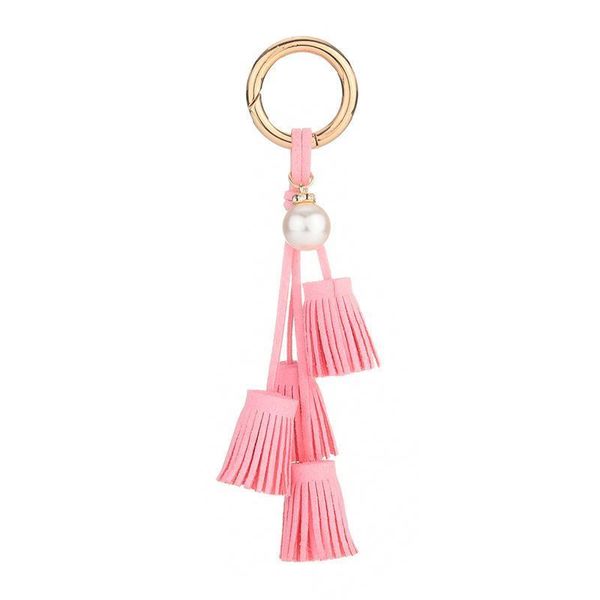 

new personalized gold leather tassel key chain women bag charm key ring valentines day gift women keychain jewelry eh312 h jllikg
