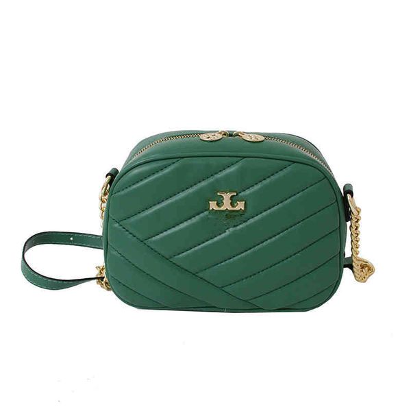 

handbag 2023 new bag shoulder women's texture small square embroidered thread chain messenger tide