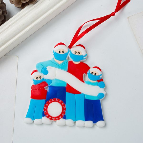 

style manufacturer direct diy name message isolation mask snowman christmas tree hanging pendant survivors
