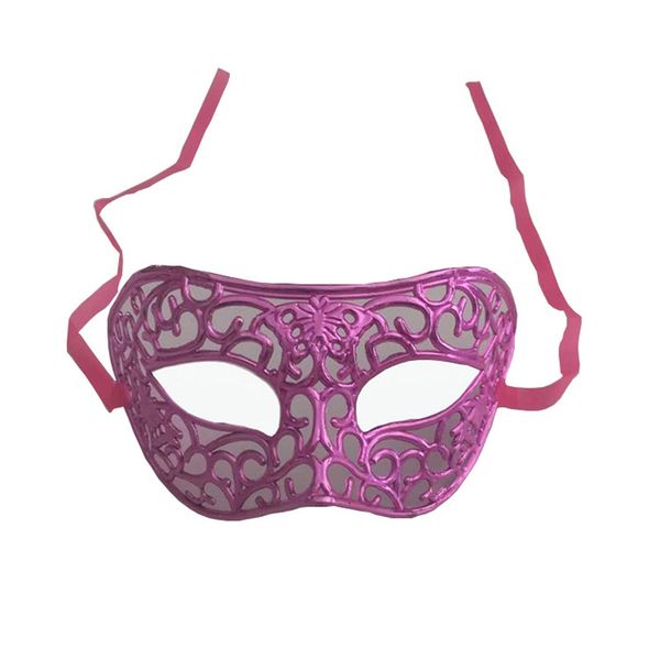 

electroplate masquerade masks hollowing out half face halloween party fashion mask new pattern with various color 0 96my j1