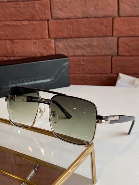 

2021 new men sunglasses luxury designer men driving sunglasses fashion classic alloy full frame anti-uv lens a11, White;black