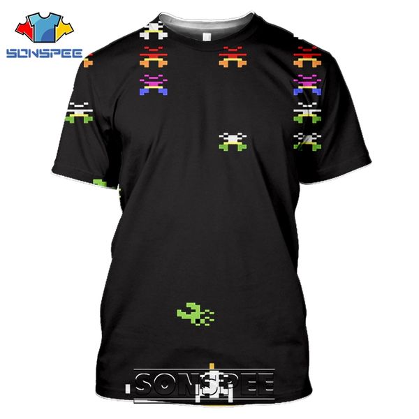 

atari vintage arcade retro game 3d print shirts harajuku hentai kawaii men clothing