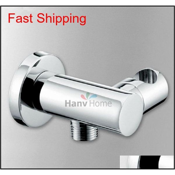 

brass wall mounted hand held shower holder shower bracket & hose connector wall elbow unit spout water qylhxn toys2010