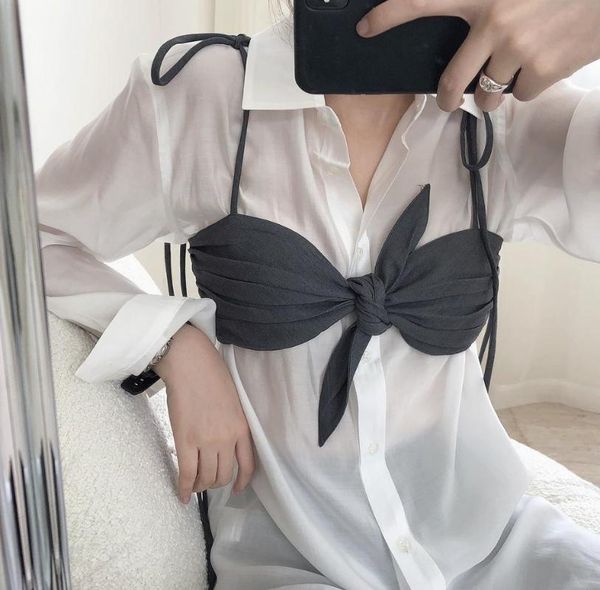 

woman beauty short top, White