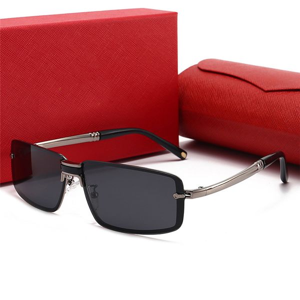 

men classic designer goggle sunglasses fashion square frame coating millionaire sunglasses uv400 lens summer style eyewear with box, White;black