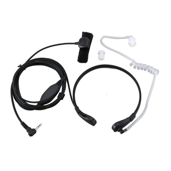 

2.5mm headset throat microphone mic earpiece pfor walkie talkie motorola cb radio tlkr t80 t60 t5 t7 t5410 t5428 fr50 xtr446