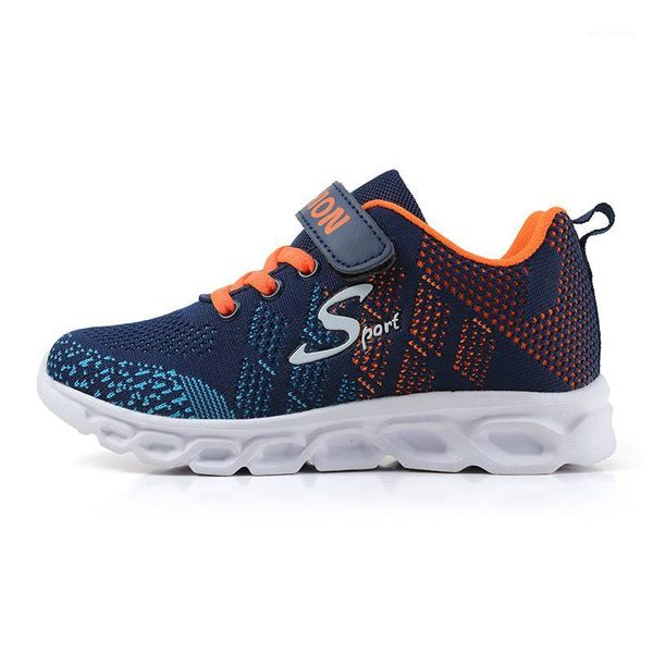 

2020 new children shoes non-slip kids running shoes boys fashion breathable sneakers girls casual sports size 30-39 k681, Black