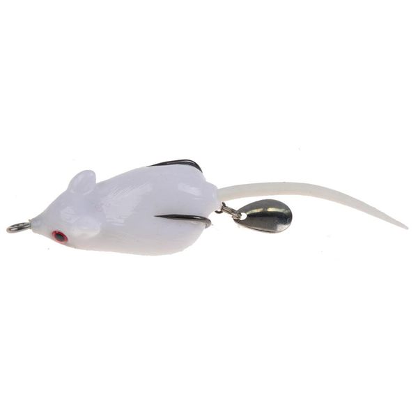 

1pcs soft plastic tube lures japan treble hooks china lure bait for fishing 5cm 10.5g mouse swim baits artificial ater ray wmtonp