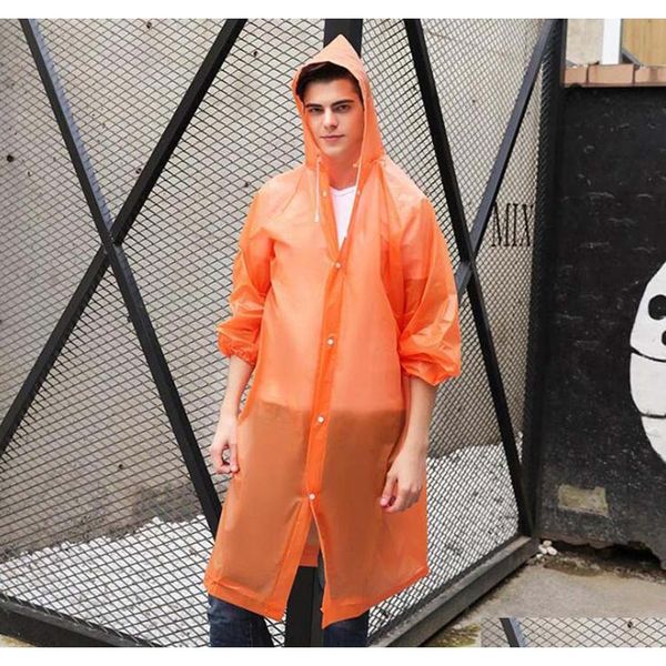 

peva raincoat 5 colors reusable transparent rain coat women outdoor hiking waterproof gear rain qyliny bdebaby