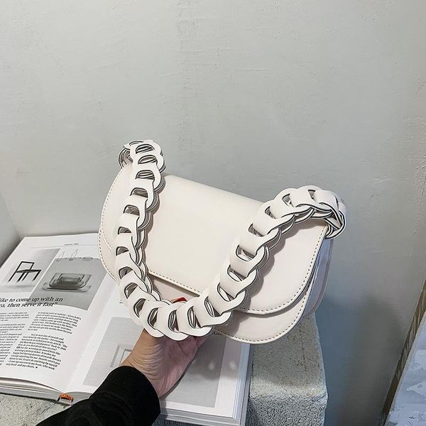 

brand original design 2020 новой корейской версии текстуры дизайн crossbody сумки на ремне личности подмышку сумка