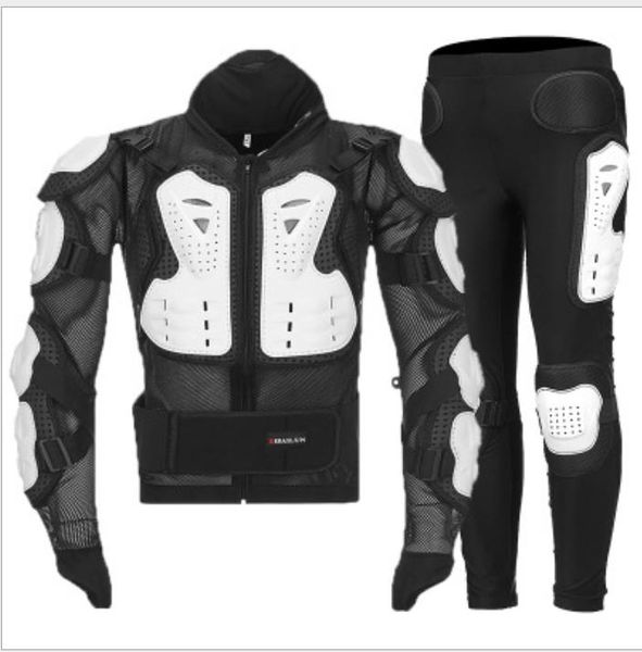 

spring and summer cross-country motorcycle armor clothing knight riding racing anti-fall clothing anti-fall clothing chest protector wear, Black