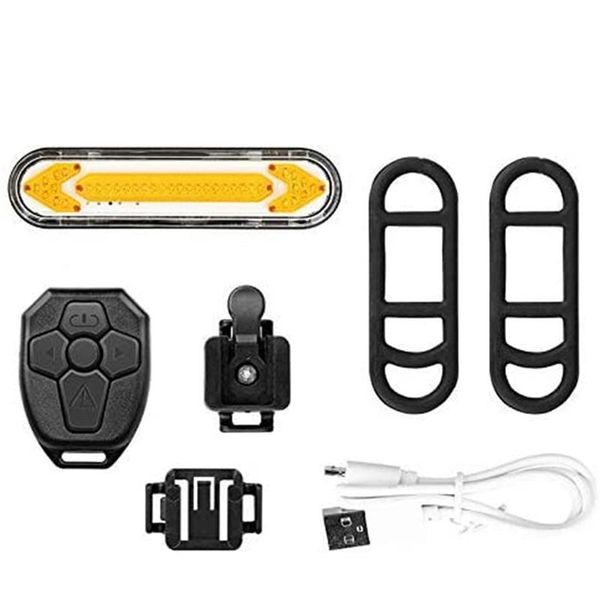 

bicycle bike light remote turn signal bicycle tail light for usb rechargeable rear bike led safety warning