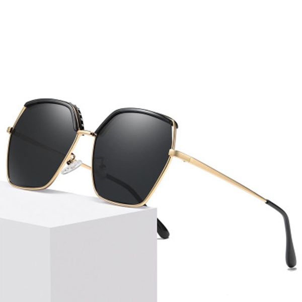 

sunglasses brand square polarized sun glasses retro vintage goggles women fashion uv400 driving eyewear, White;black