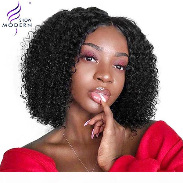 

pixie cut wig afro kinky curly wig brazilian short curly human hair wigs mshair jerry full wigs for women remy ing, Black;brown