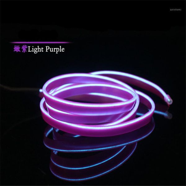 

2020 new 2.3mm 1meter led strip thread glowing auto instrument panel decorative 12v driver flexible neon light el wire rope1