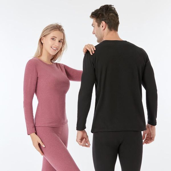 

men thermal long johns thermal underwear set underwear women soft1, Black;white