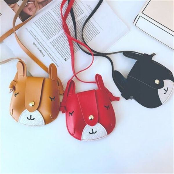 

кожа сумочка плеча кошелек коммуникатор satchel crossbody tote сумка женская симпатичные животные сумки детские девушки организатор