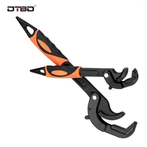 

universal quick pipe wrench self adjusting pipe wrench set with cast iron body 14-27mm 27-63mm1