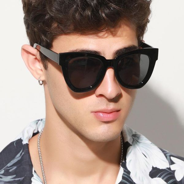 

sunglasses teenyoun brand designer cat eye female gradient points fashion sun glasses big feminino eyewear uv400, White;black