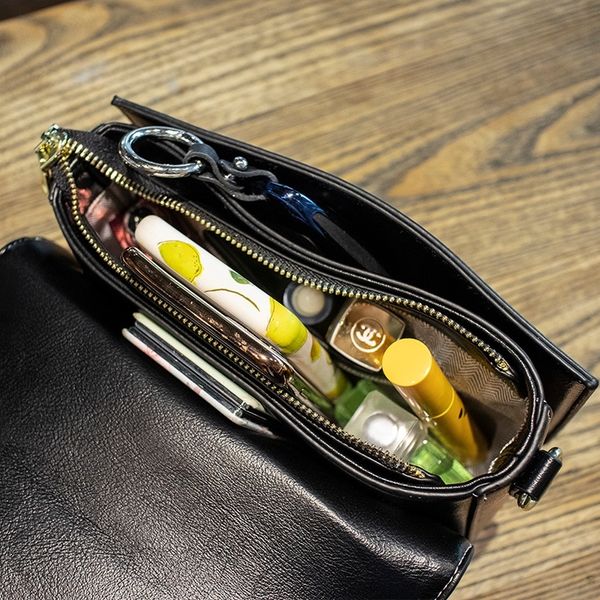 

vfqw zency 2020 new handbag two ways soft 100genuine leather preppy arrivals female small women crossbody bag, Blue;pink