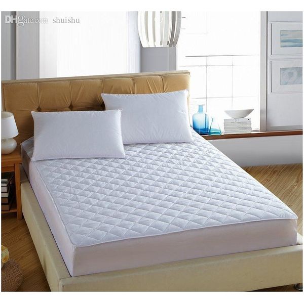 

wholesale-new arrival solid color l quality bed mattress protective cover with fillings/pad mattress er #10 ekbjk