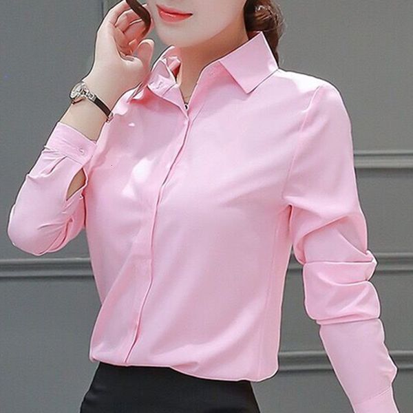 

2021 new women blouses of cotton sleeve ladies pink/white shirts longer size xxxl/5xl female blouse 9mgs
