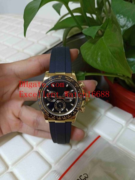 

11 style selling bp factory 7750 movement mens wristwatches 40 mm116515 116519 116518 ceramic bezel sapphire glass chronograph autom, Slivery;brown
