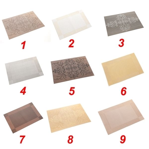 

placemats таблица мат пвх место матов столовая вода жаростойких прочные водонепроницаемые колодки dh0041