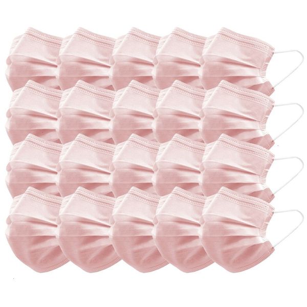 

earband anti-dust face elastic disposable mask anti-haze pink 1/20pcs wiovs 2 nru78