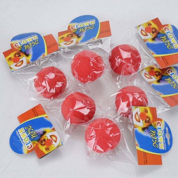 

qqzst nose clown funny big 5cm paper card red nose supplies matching supplies ball dress dress formal spongeifh5g