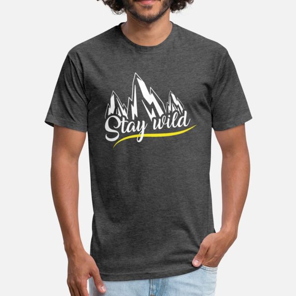 

stay wild mountains adventure saying designers graphic t shirt customized anime slim fit tracksuit hoodie sweatshirt