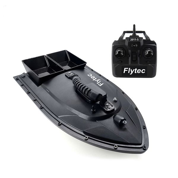 Flytec 2011-5 RC-Boot-Fischfinder, 1,5 kg ladend, 500 m, ferngesteuertes Angelköderboot, RC-Boot, KIT-Version, Spielzeug für Fischer