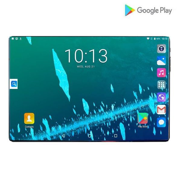 

tablet pc 2021 10 inch 4g lte tablets octa core 6gb ram 128gb rom ips 2.5d tempered glass 6000mah 10.1 android 9.0 +gifts1