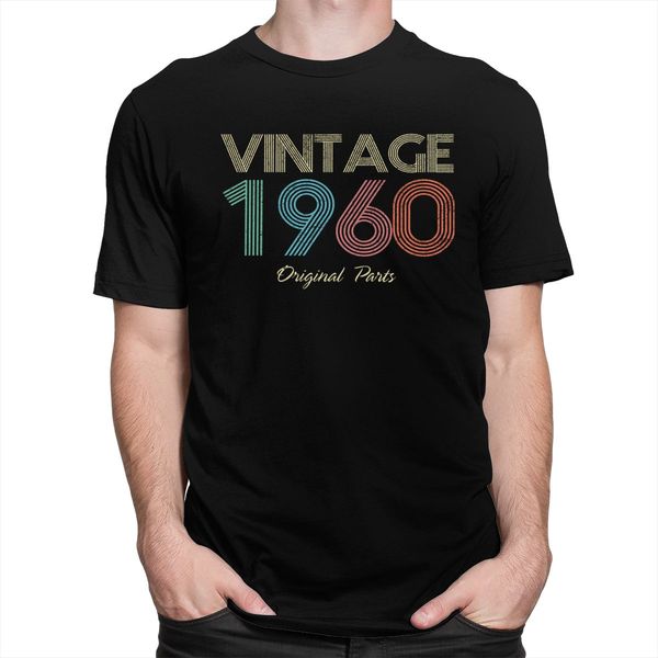 

cool 1960 vintage original parts tshirt crewneck short sleeve 60th birthday gift 60 years old sport hooded sweatshirt hoodie men t shirt