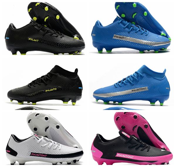 

new football shoes phantom gt fg daybreak pack elite low academy dynamic fits black pink blast royal blue soccer cleats mens scarpe calcio