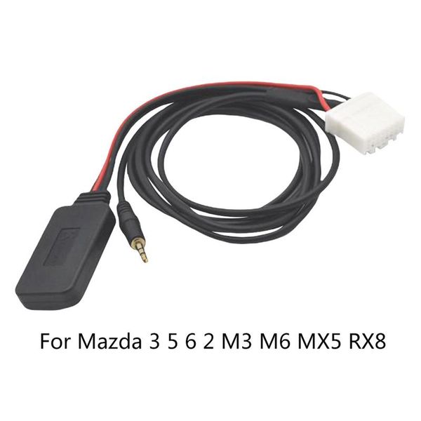 

bluetooth stereo aux in adaptor cable for 3 5 6 2 m3 m6 mx5 rx8 car