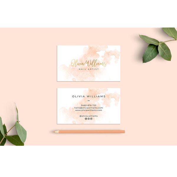 

diy визитная карточка акварель кисти визитная карточка макияж визистка визитная карточка розовые акварели для печати sqcijh