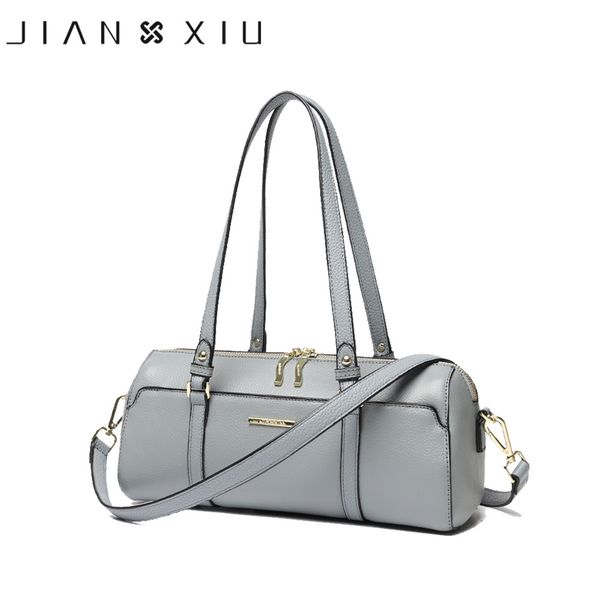 

jianxiu fashion women genuine leather handbags famous brands handbag messenger shoulder bag lychee texture pillow small tote bag c0121