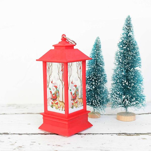 

1шт творческий светодиодные санта-клауса снеговик украшение дерева висит кулон рождество декор для дома таблица desktop украшательства bbymo