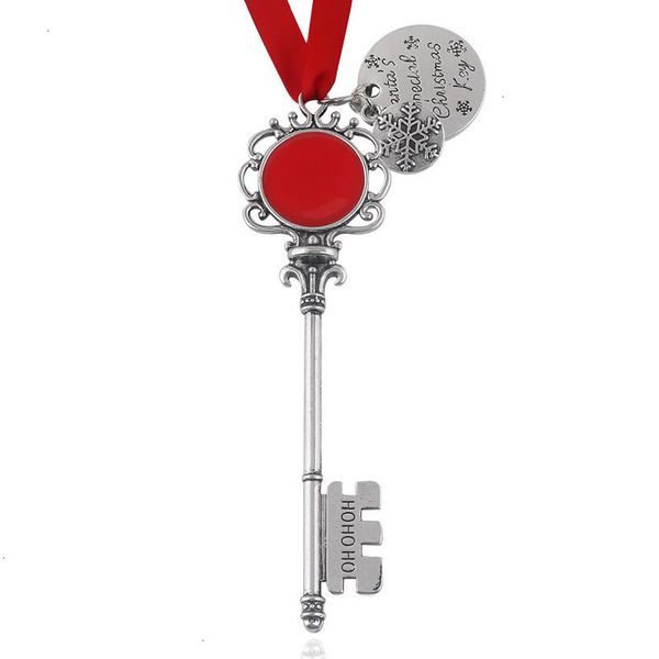 

claus factoryg5j5ornaments christmas magic key santa pendant decorations gifts xmas 2colors hh7-1560
