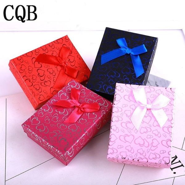 

heart jewellery box jewelry earrings necklace box wedding ring tray display gifts a lot of makeup jewelry tray brand fashion, Pink;blue