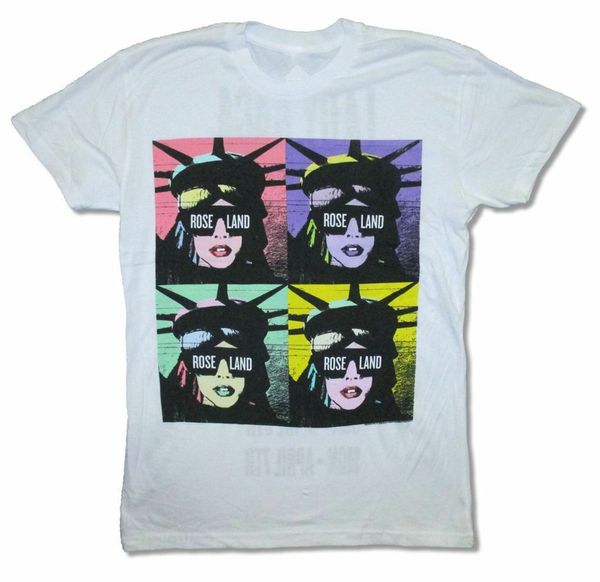

lady gaga liberty roseland spring shows white t shirt new christmas gifts tee shirt sport hooded sweatshirt hoodie
