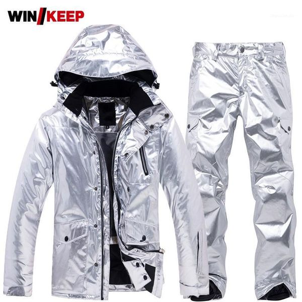 

skiing suits womens suit brand winter outdoor snowboard hooded jacket & pants two piece set waterproof warm thick snowboarding outwear1
