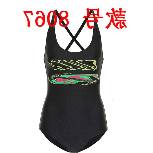 

2019 new print one piece swimsuit conservative bikini brand