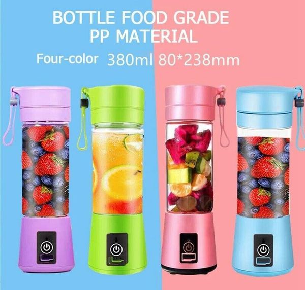 

portable usb electric fruit juicer handheld vegetable juice maker blender rechargeable mini juice making cup with charg bbymkc lg2010