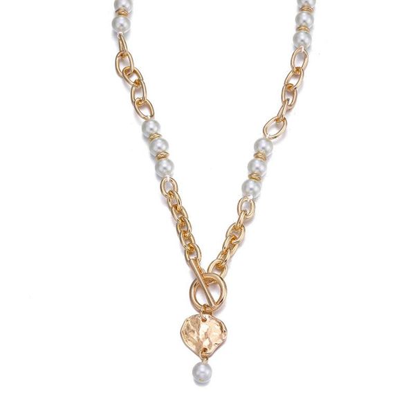 

chokers necklace choker chain vintage for women girl buckle sweater pendant wedding gift jewelery, Golden;silver