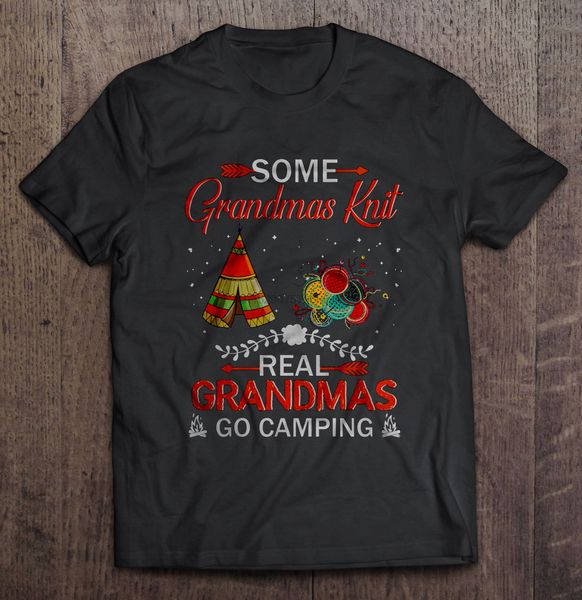 

men t shirt some grandmas knit real grandmas go camping version2 women t-shirt sport hooded sweatshirt hoodie