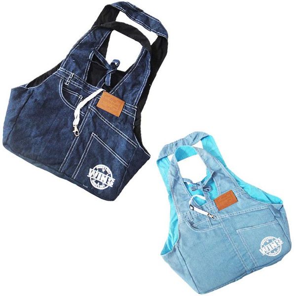 

denim pet carrier,hand sling adjustable padded strap tote bag breathable shoulder bag front pocket carrying small dog cat
